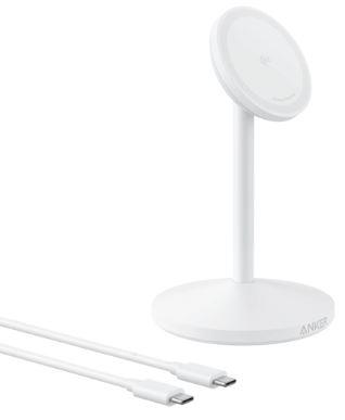 MOBILE CHARGER WRL STAND/MAGGO WHITE A25X1H21 ANKER
