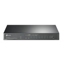 Switch|TP-LINK|Desktop/pedestal|9x10Base-T / 100Base-TX / 1000Base-T|1x10/100/1000BASE-T/SFP combo|PoE+ ports 8|123 Watts|TL-SG1210MPE