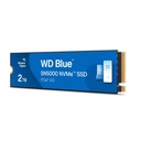 SSD|WESTERN DIGITAL|Blue SN5000|2TB|M.2|PCIe Gen4|NVMe|Write speed 4850 MBytes/sec|Read speed 5150 MBytes/sec|2.38mm|TBW 900 TB|WDS200T4B0E